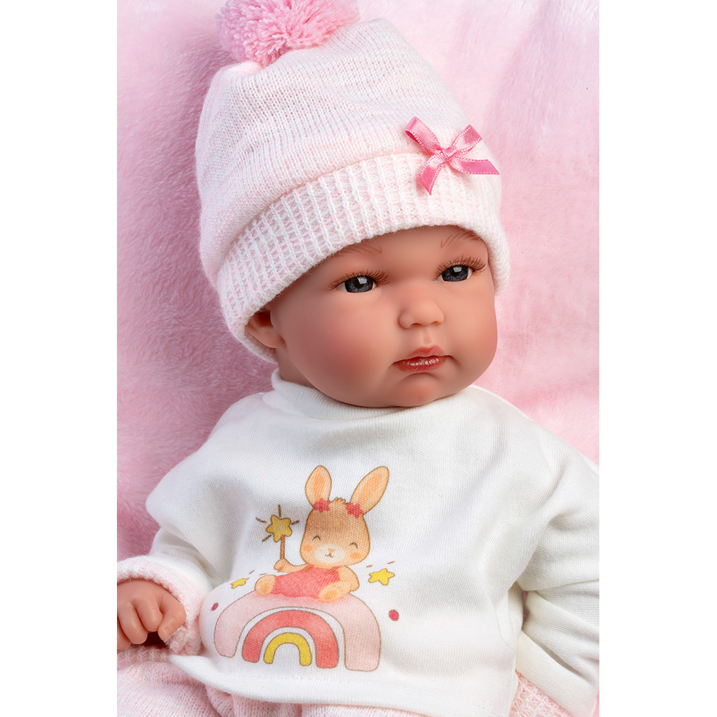 Llorens: Bimba 35 cm novorodenecká bábika s vankúšom kép 4