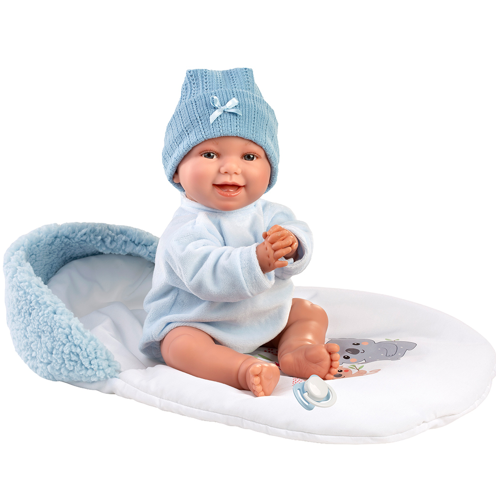 Llorens: Liam, 38 cm, plačúca bábika so spacím vakom kép 2
