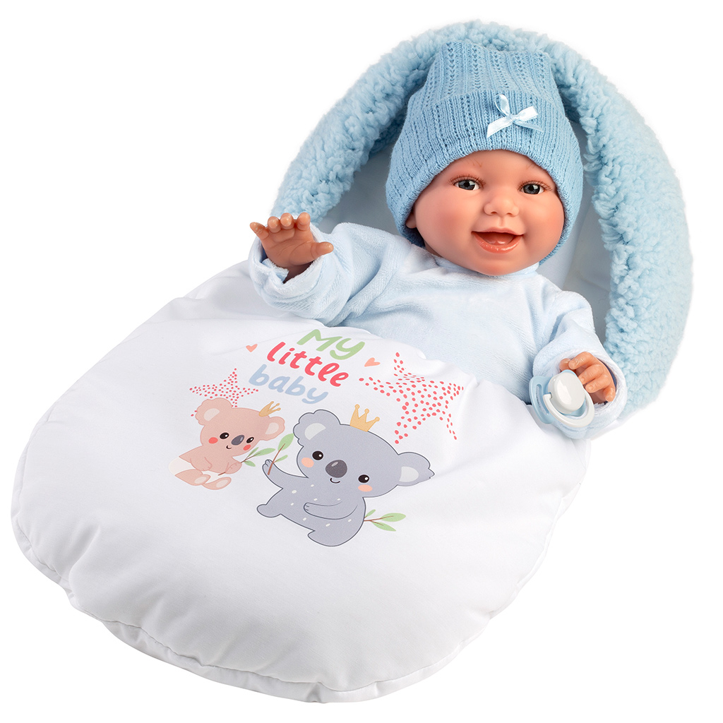 Llorens: Liam, 38 cm, plačúca bábika so spacím vakom