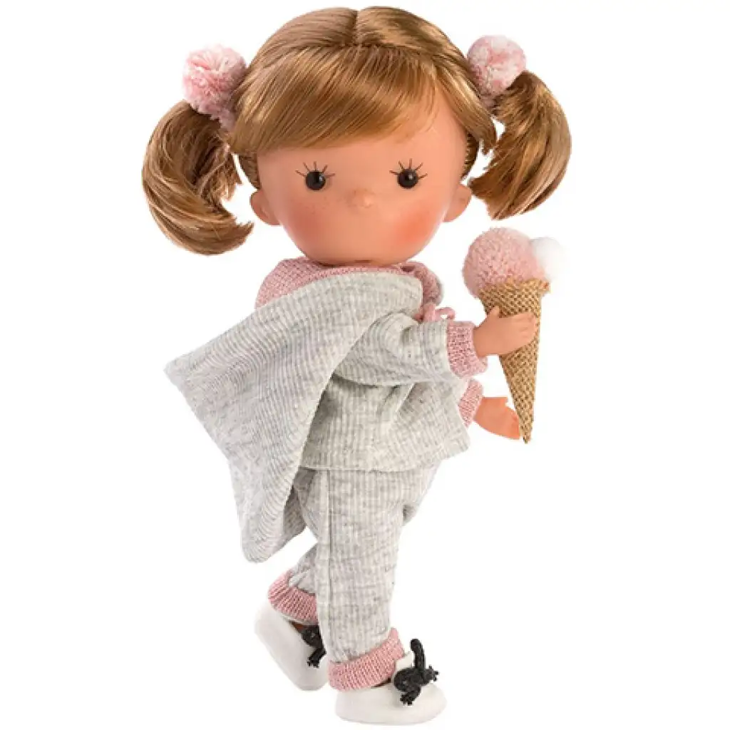 Llorens: Miss Minis Pixi Pink 26cm bábika so zmrzlinou