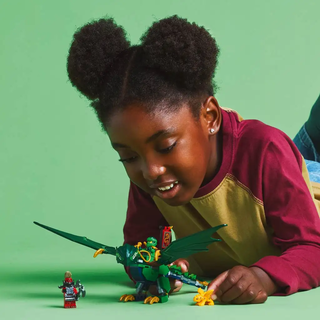 LEGO® Ninjago: Lloyd zöld, erdei sárkánya (71829) kép 4