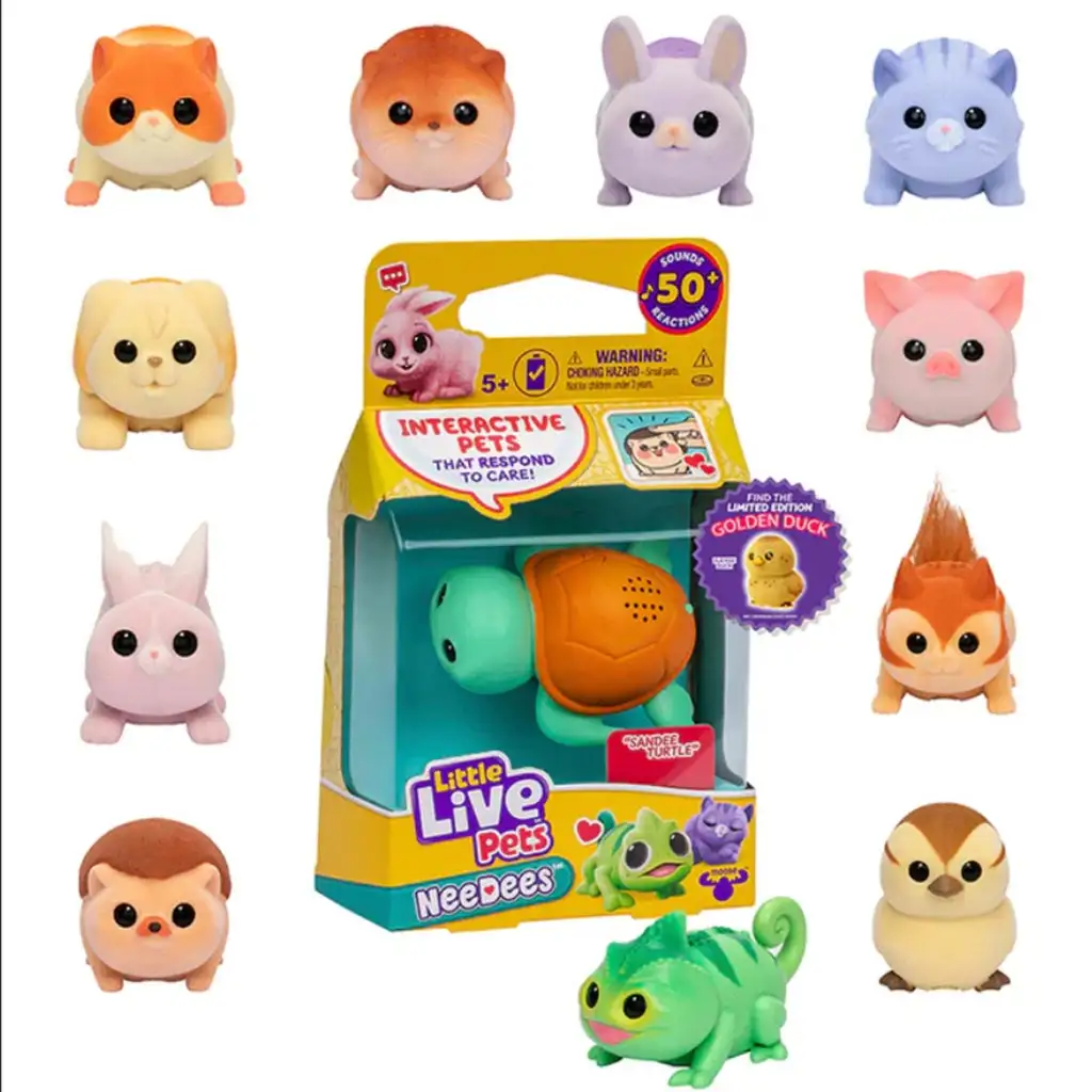 Little Live Pets: Needees Zberateľné interaktívne domáce zvieratká rôzne druhy 1ks kép 2