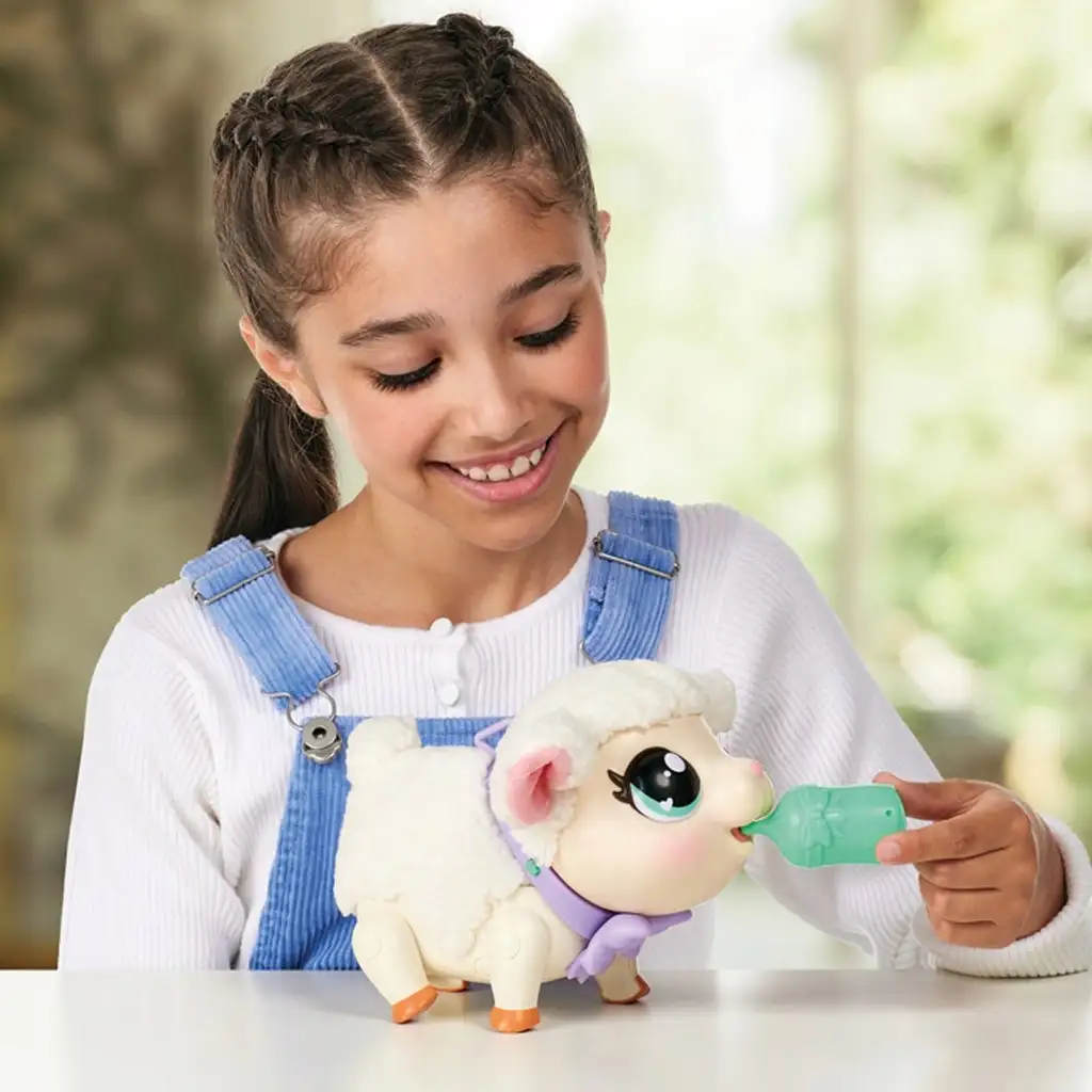 Little Live Pets: Snowie Barika, interaktívny baran s hlasom a pohybovou funkciou kép 6