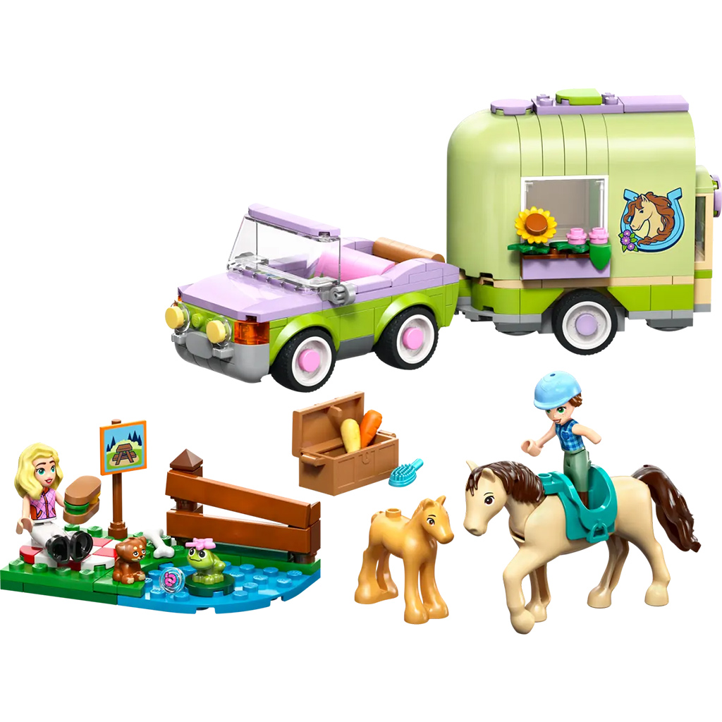 LEGO® Friends: Príves na prepravu koní a žriebät (42695) kép 2