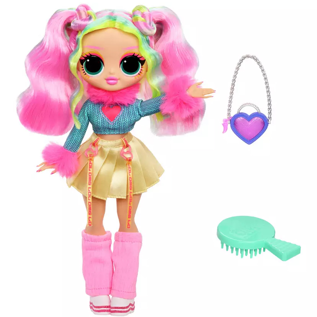 L.O.L. Surprise OMG Bubblegum DJ módna bábika s doplnkami kép 3