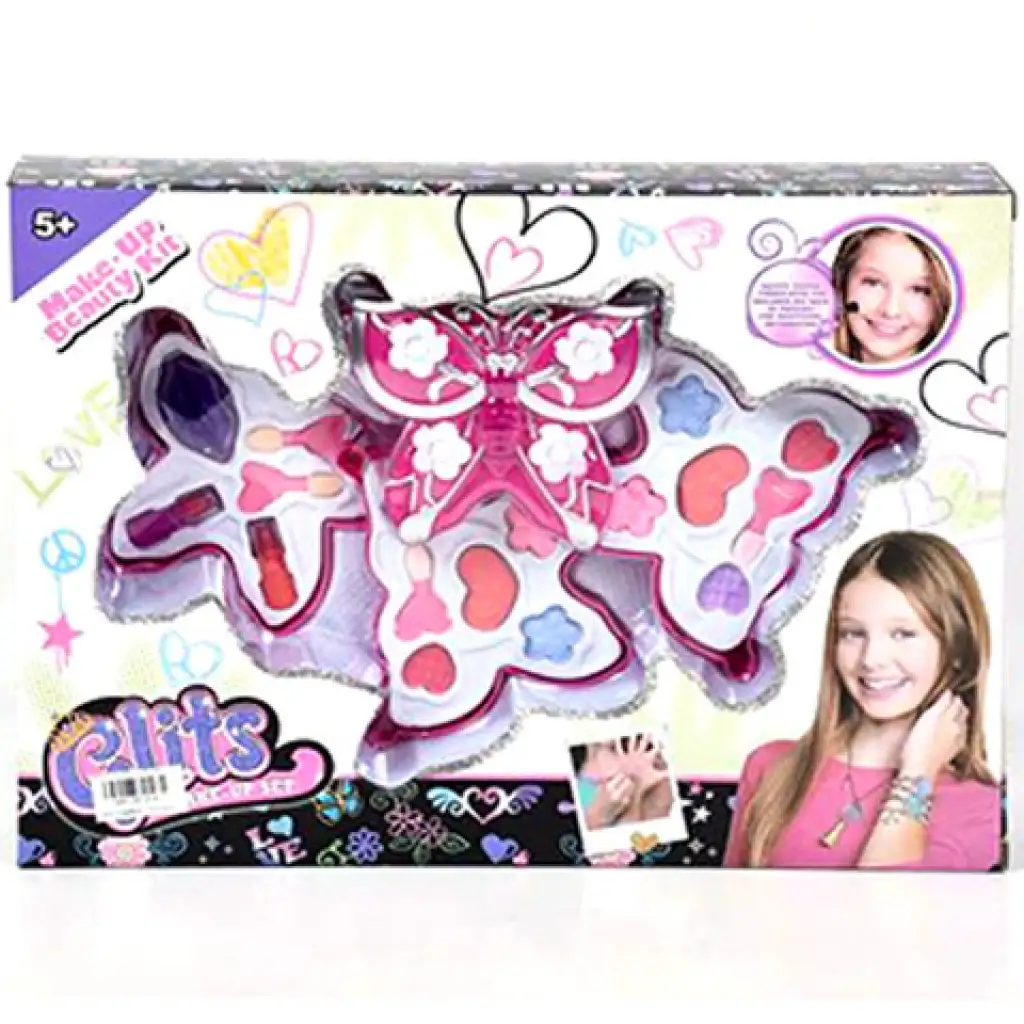 LOVE set krásy v tvare motýľa