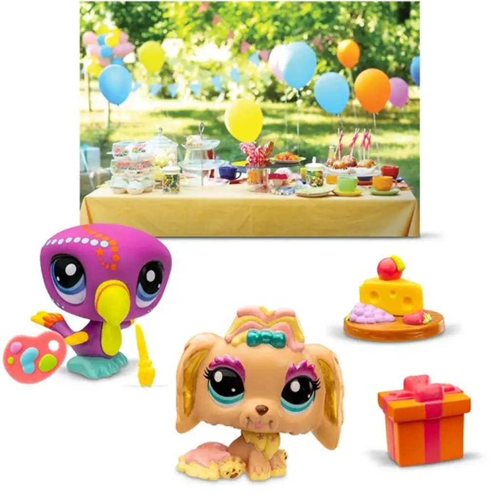 Littlest Pet Shop: Petfluencer - Garden Party figúrka balíček 2. Séria kép 2