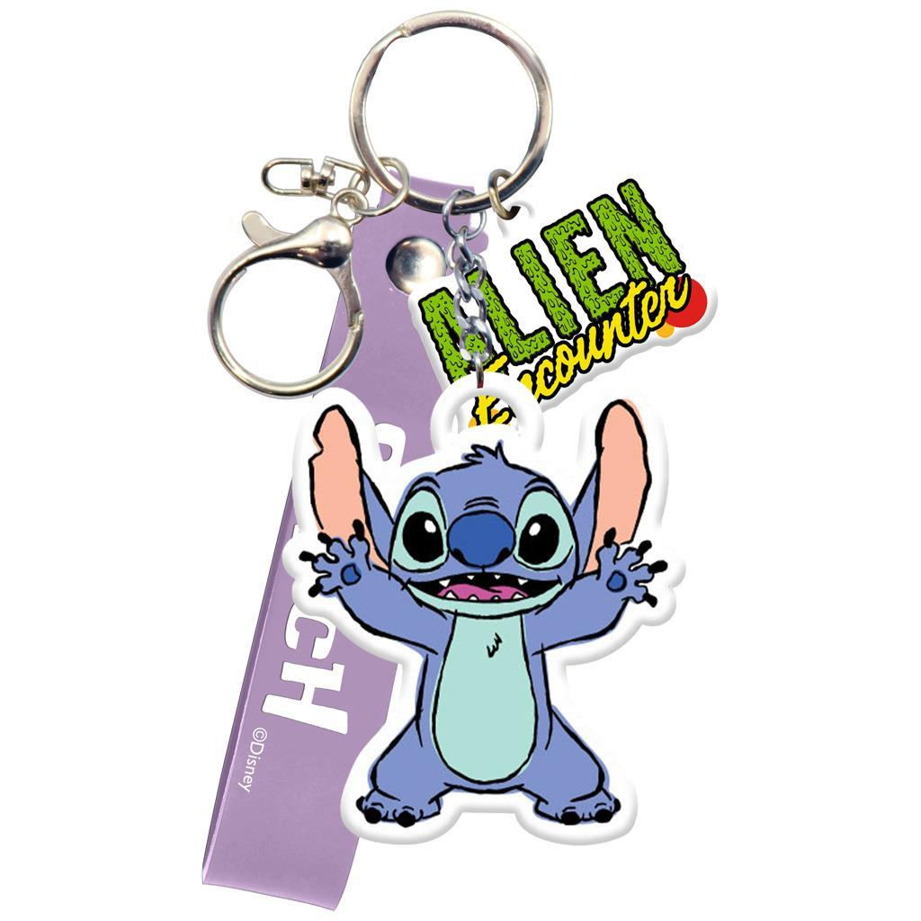 Luna: Mosolygós Stitch kulcstartó figura kép 1