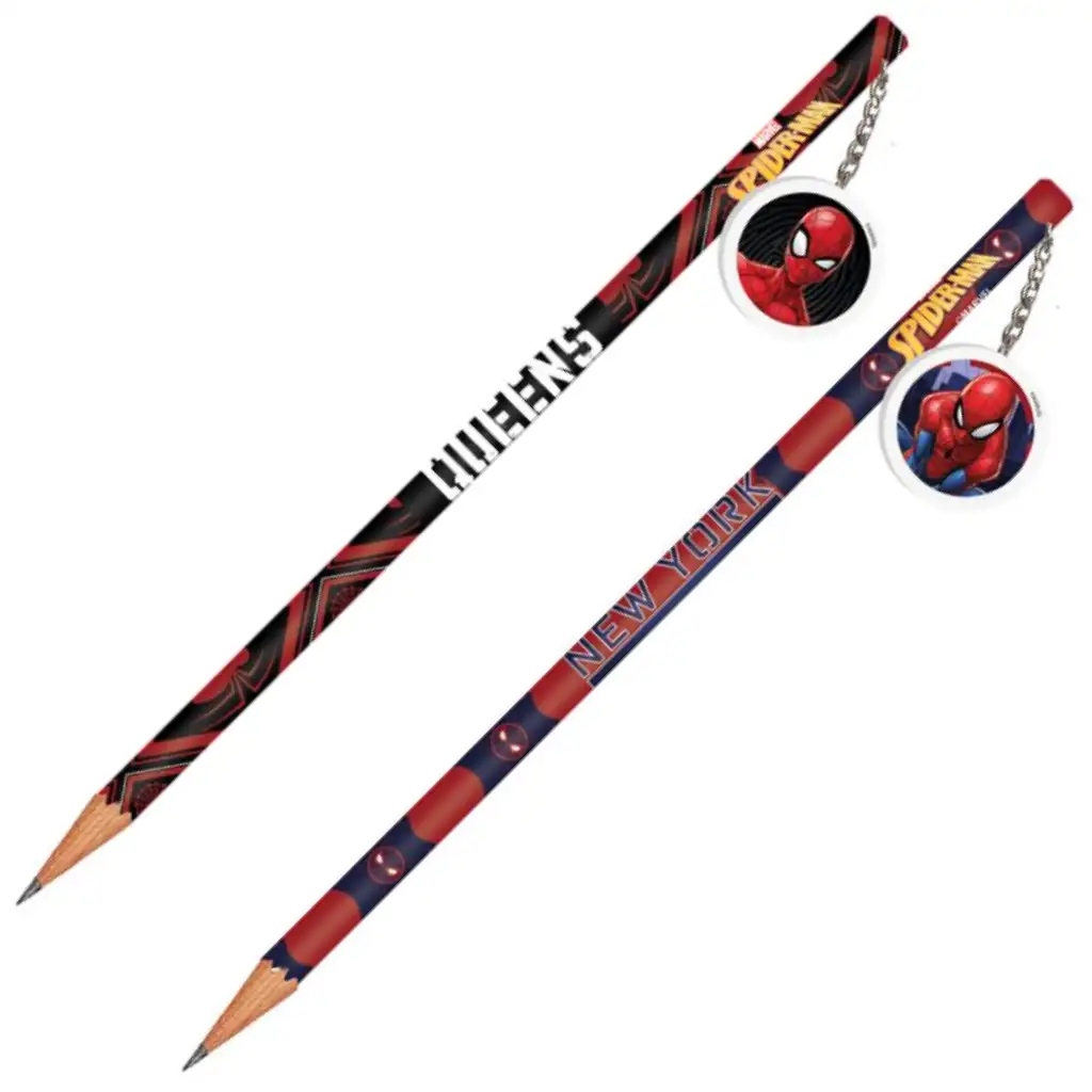 Spider-Man grafitová ceruzka s gumou, rôzne varianty 1ks