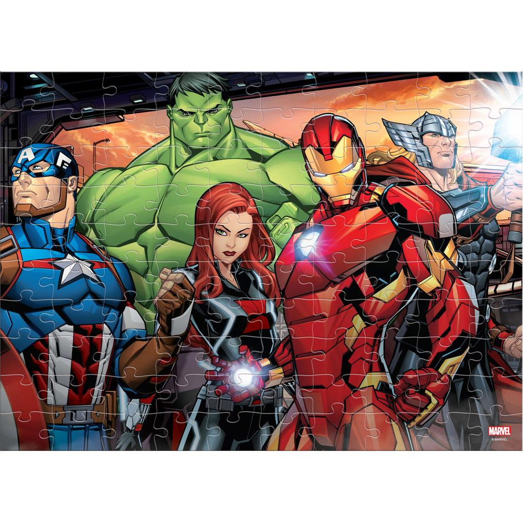 Luna: Avengers 2 v 1, 100-dielna omaľovanka puzzle kép 2