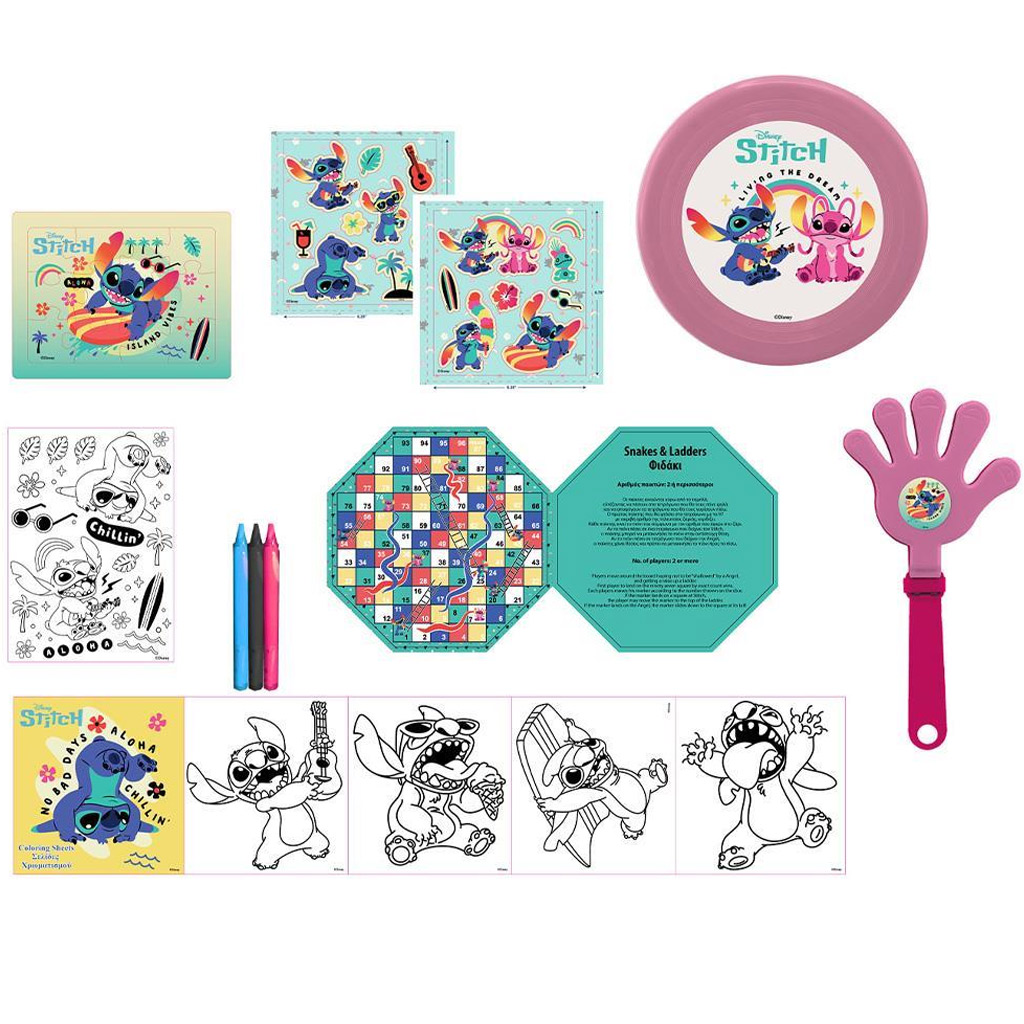 Luna: Disney Stitch meglepetés tasak 29x40 cm kép 2