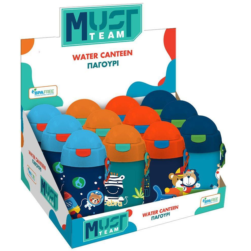 Luna: Must Team fľaša s chlapčenskými motívmi, rôzne druhy, 500 ml, 1 ks