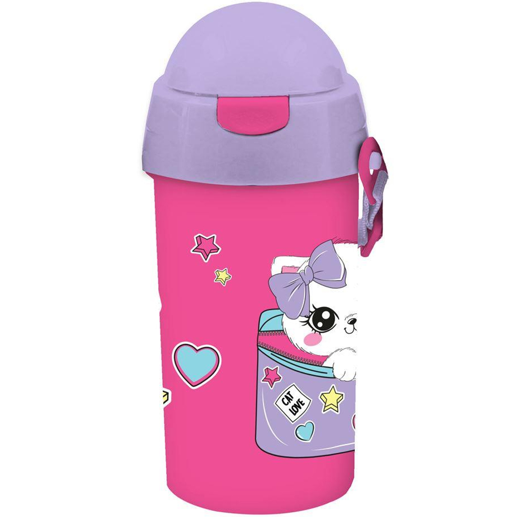 Luna: Must Team fľaša s dievčenským motívom, rôzne prevedenia, 500 ml, 1 ks kép 4