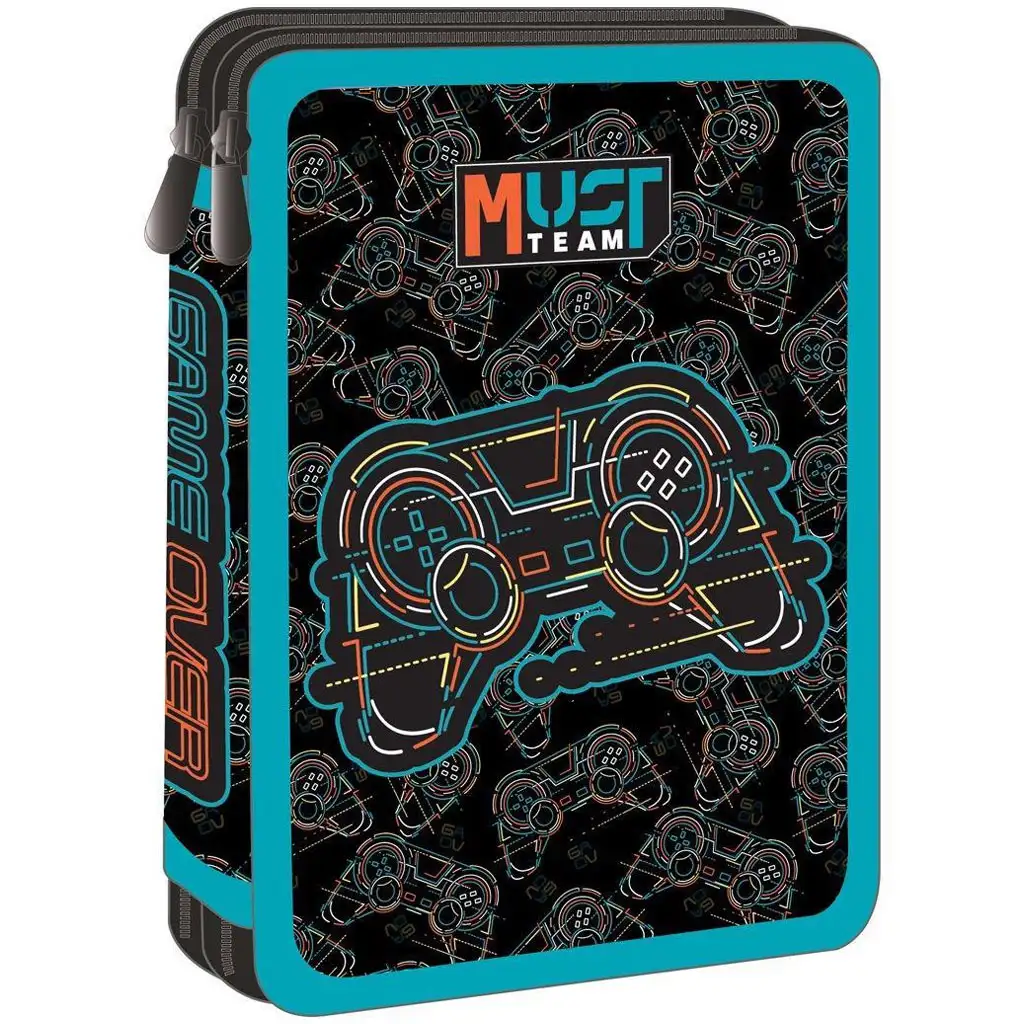 Luna: Must Team Gamer 2-poschodové plnené púzdro na perá