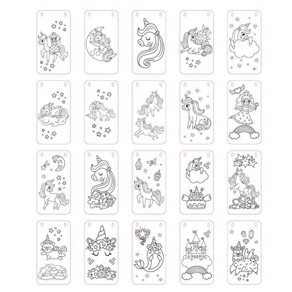 Luna: Must Team Unikornis 27-dielna kreatívna omaľovánka súprava kép 4