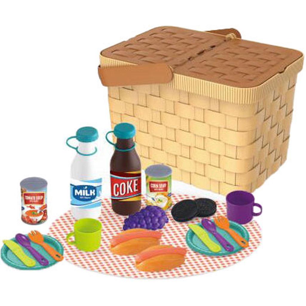 Luna: Pikniková herná súprava v košíku, 25-dielna kép 2