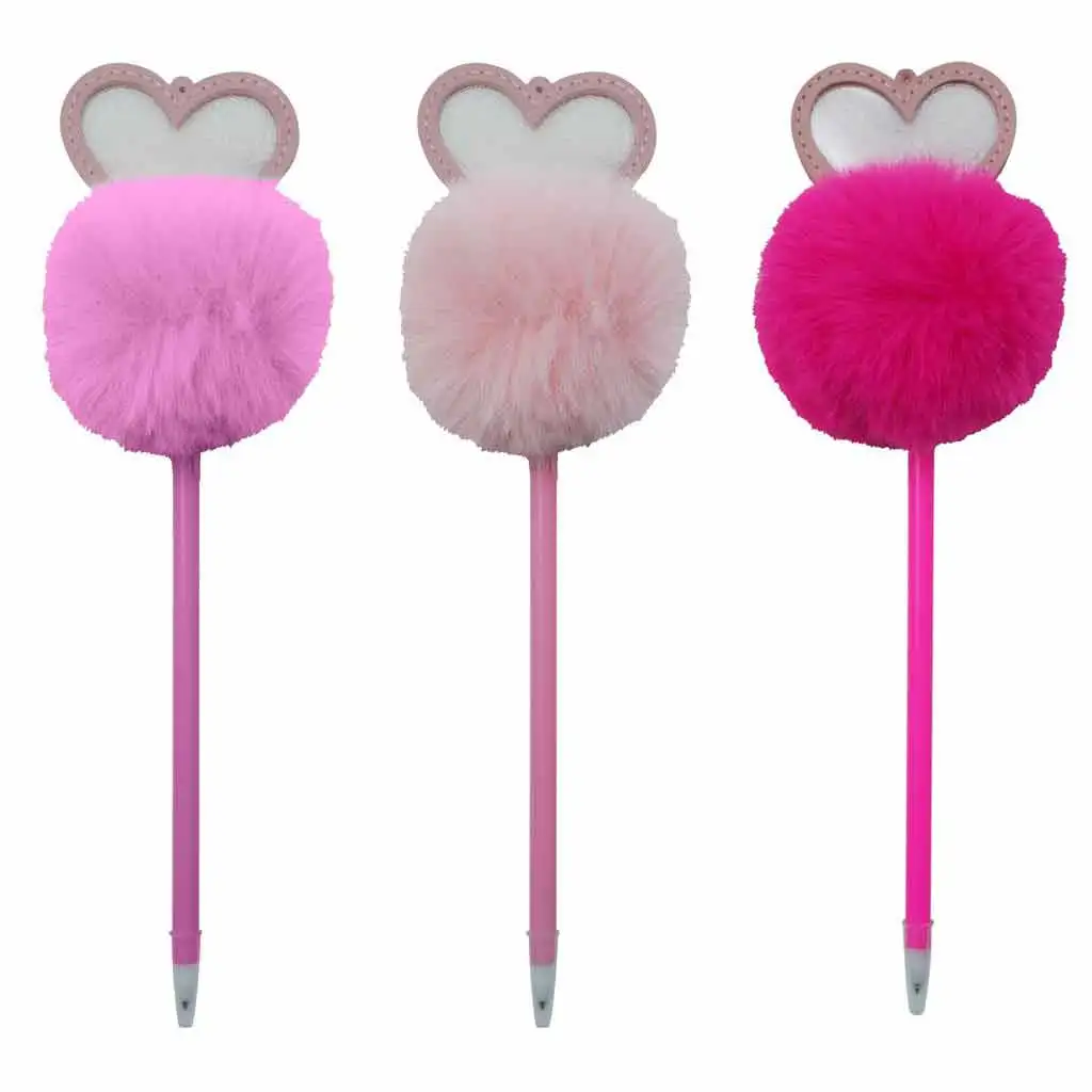 Luna: Pompomové srdiečkové ceruzky v rôznych variantoch 1ks kép 2