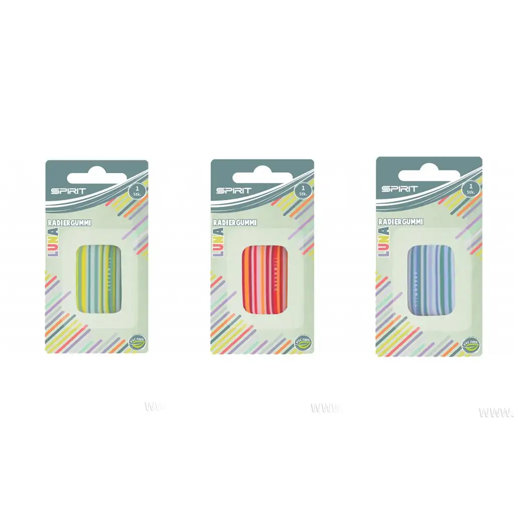 Spirit: Farebná pruhovaná guma v rôznych variantoch 1 ks kép 2