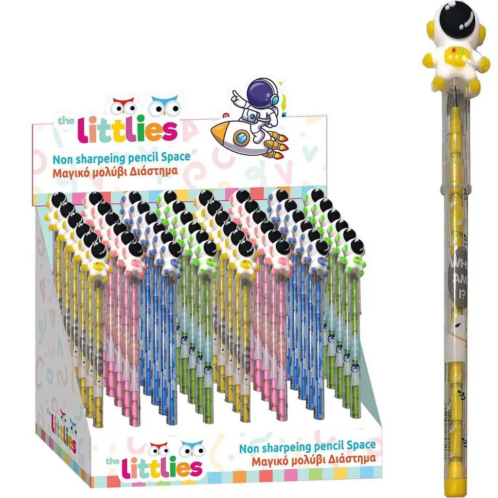 Luna: The Littlies mechanická ceruzka s motívom kozmonauta, rôzne druhy – 1 ks