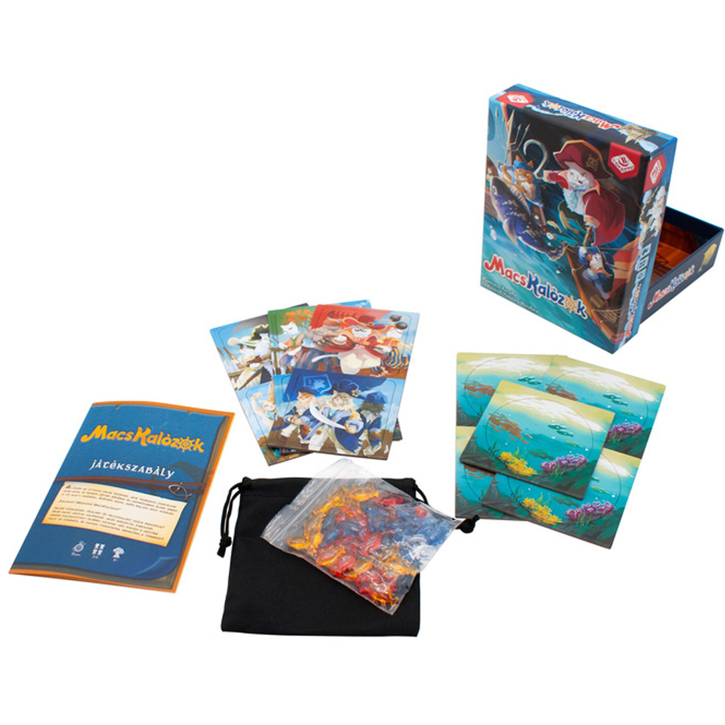 Mačací piráti spoločenská hra kép 2