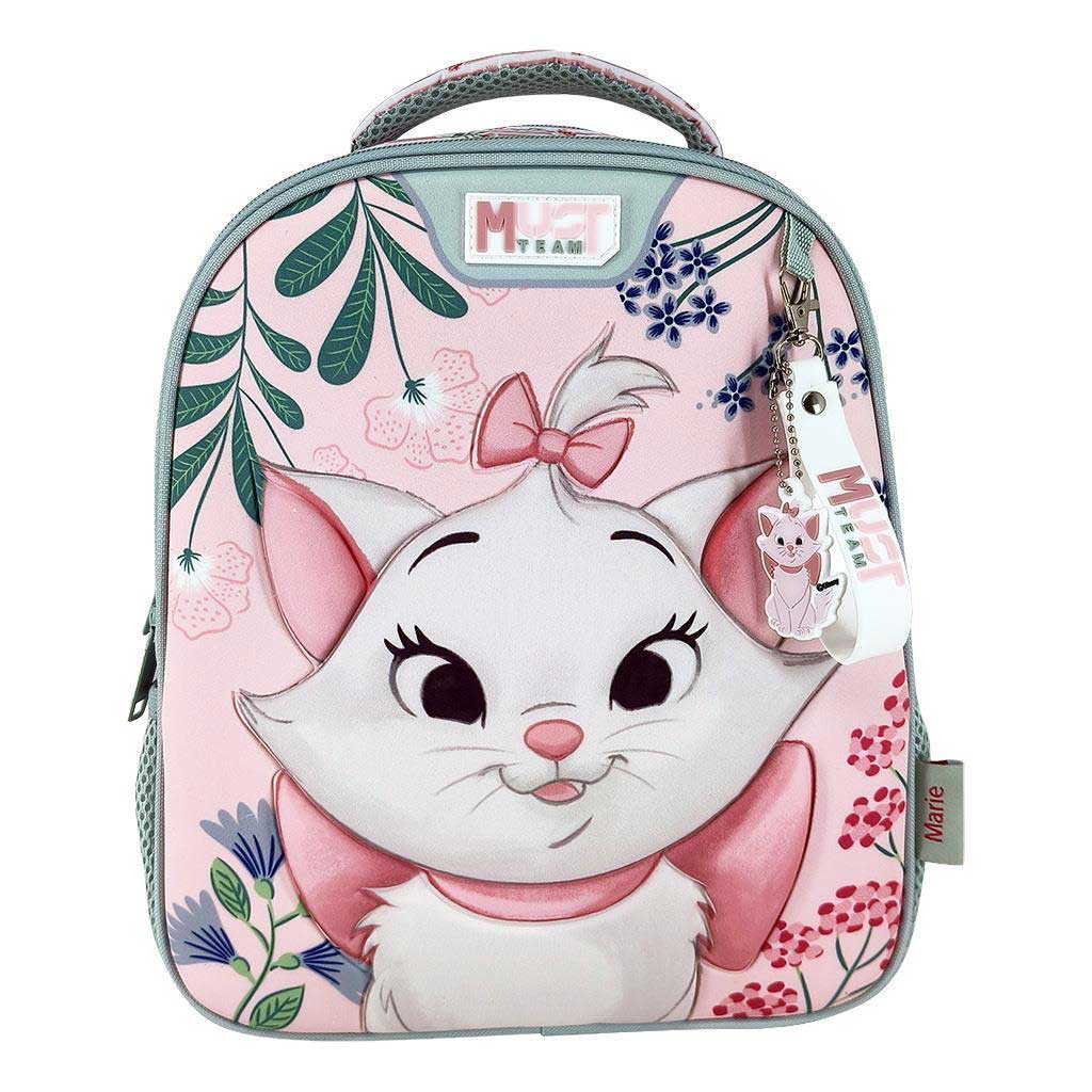 Luna: Macskarisztokraták Marie macska 2 rekeszes lekerekített ovis hátizsák 27x10x31cm kép 1