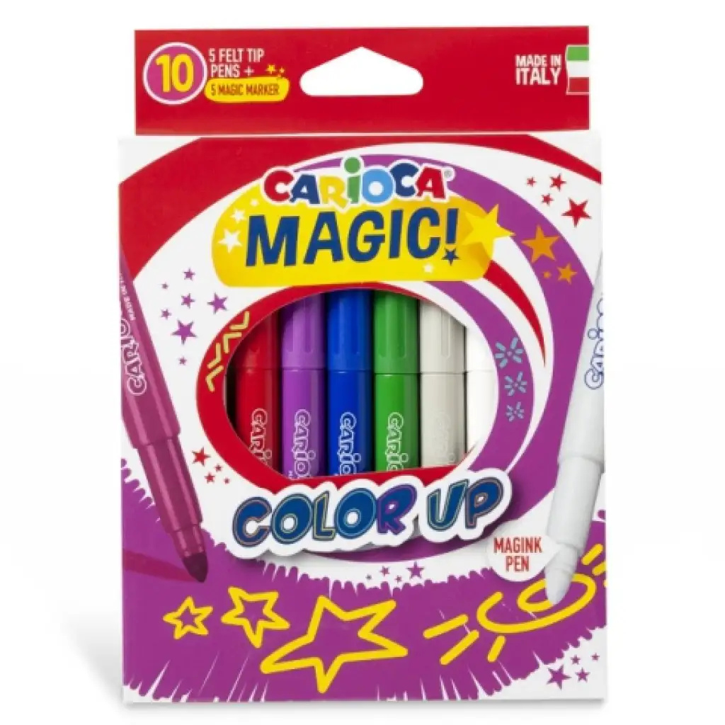 Magic Color Up 10 dielny set farebných fixiek - Carioca