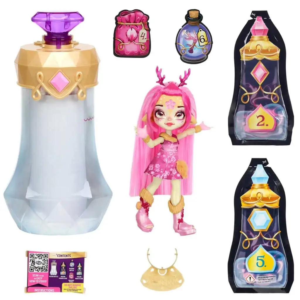 Magic Mixies: Pixlings Deerle bábika s česateľnými vlasmi kép 4