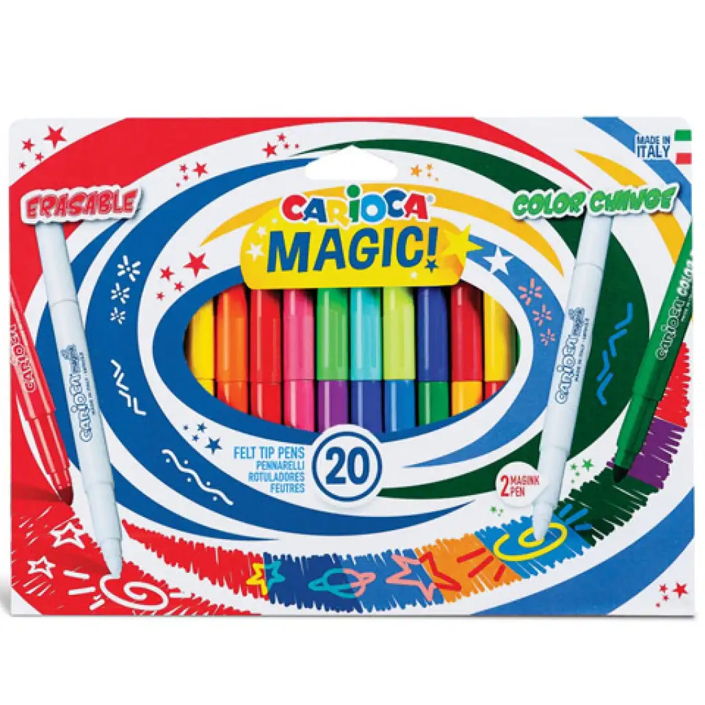 Magická sada fixiek 20ks - Carioca kép 1