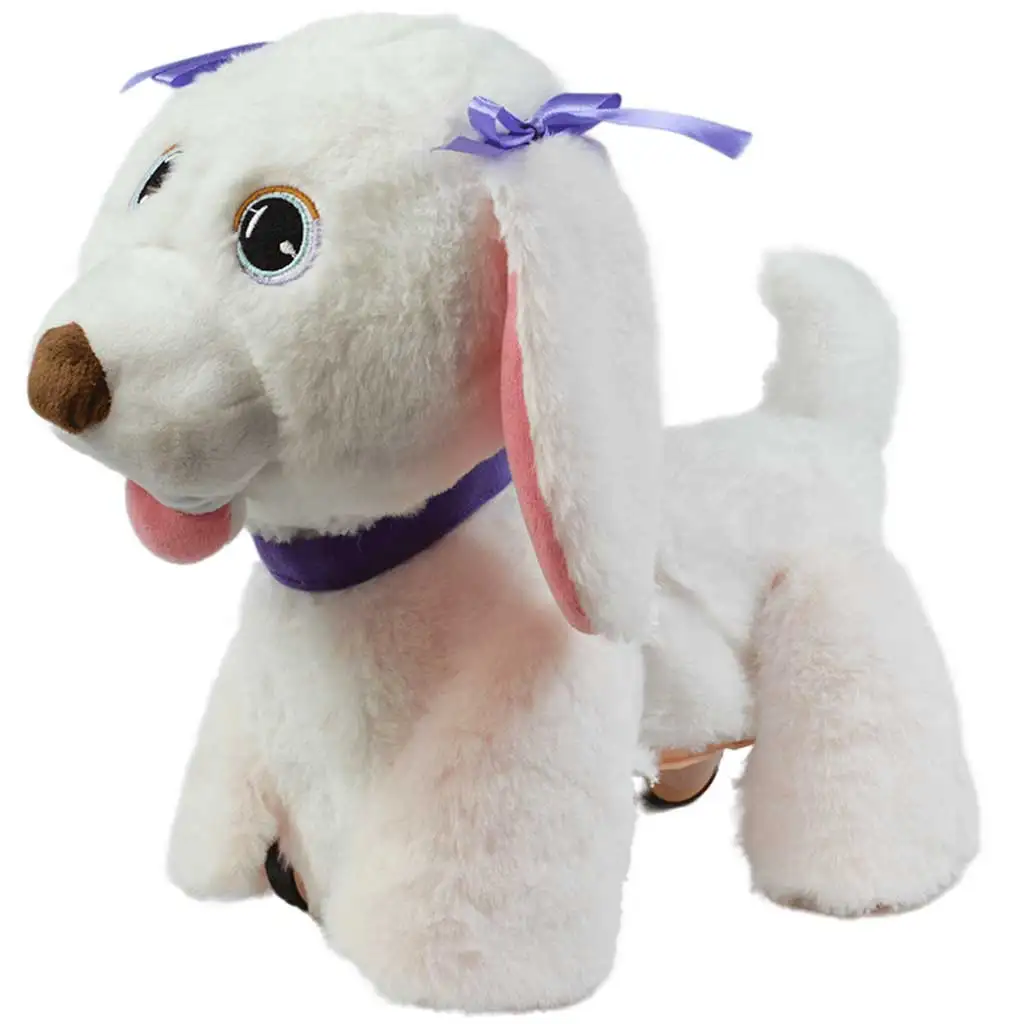 RC Cute Pet: Távirányítós interaktív plüss Labrador kutya kiegészítőkkel 2.4GHz 40cm kép 2