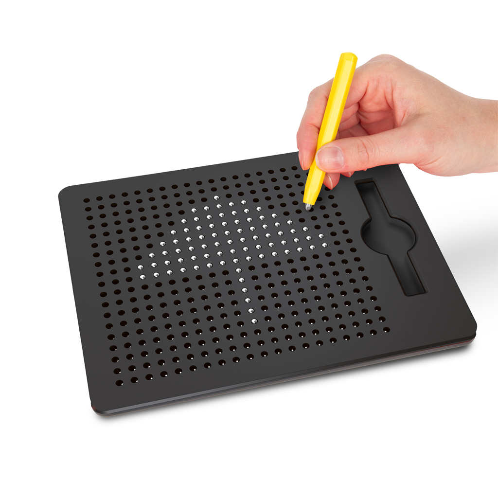 Magnetická tabuľka na kreslenie s guličkami a perom kép 2