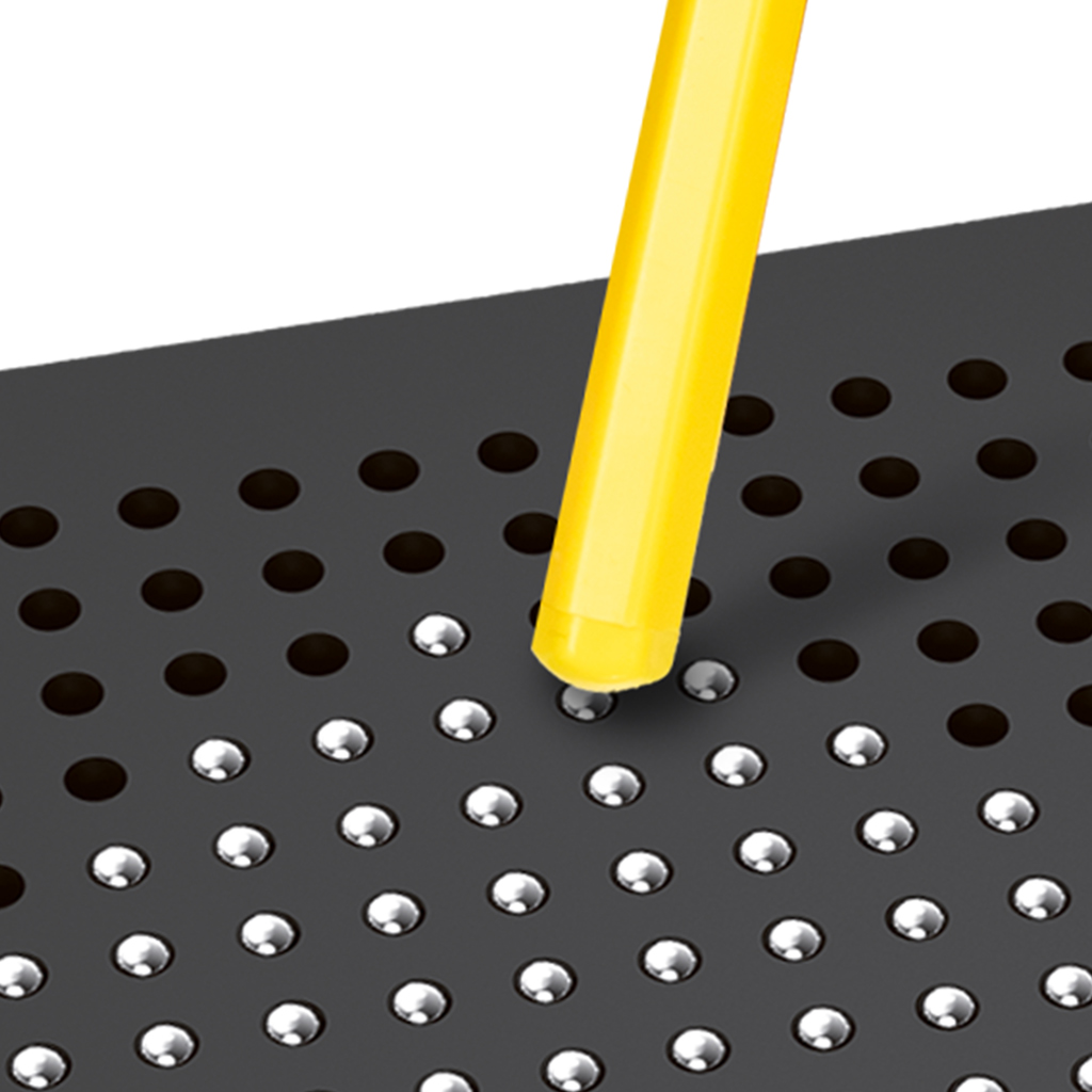 Magnetická tabuľka na kreslenie s guličkami a perom kép 3