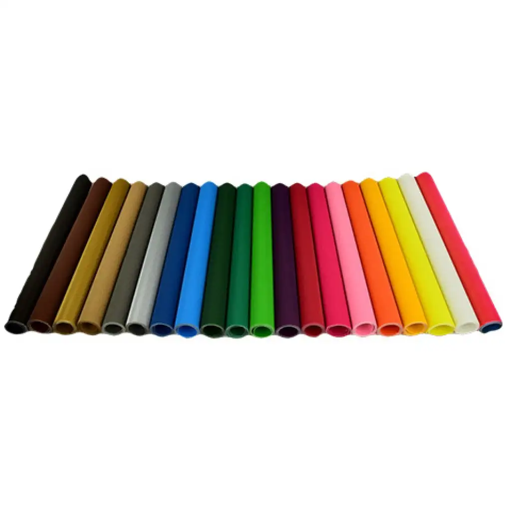 Narancssárga dekorációs 3D hullámpapír tekercs B/2 50x70cm 1db kép 1