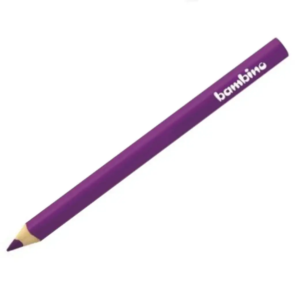 Bambino: Hrubá farebná ceruzka fialovej farby 1 ks
