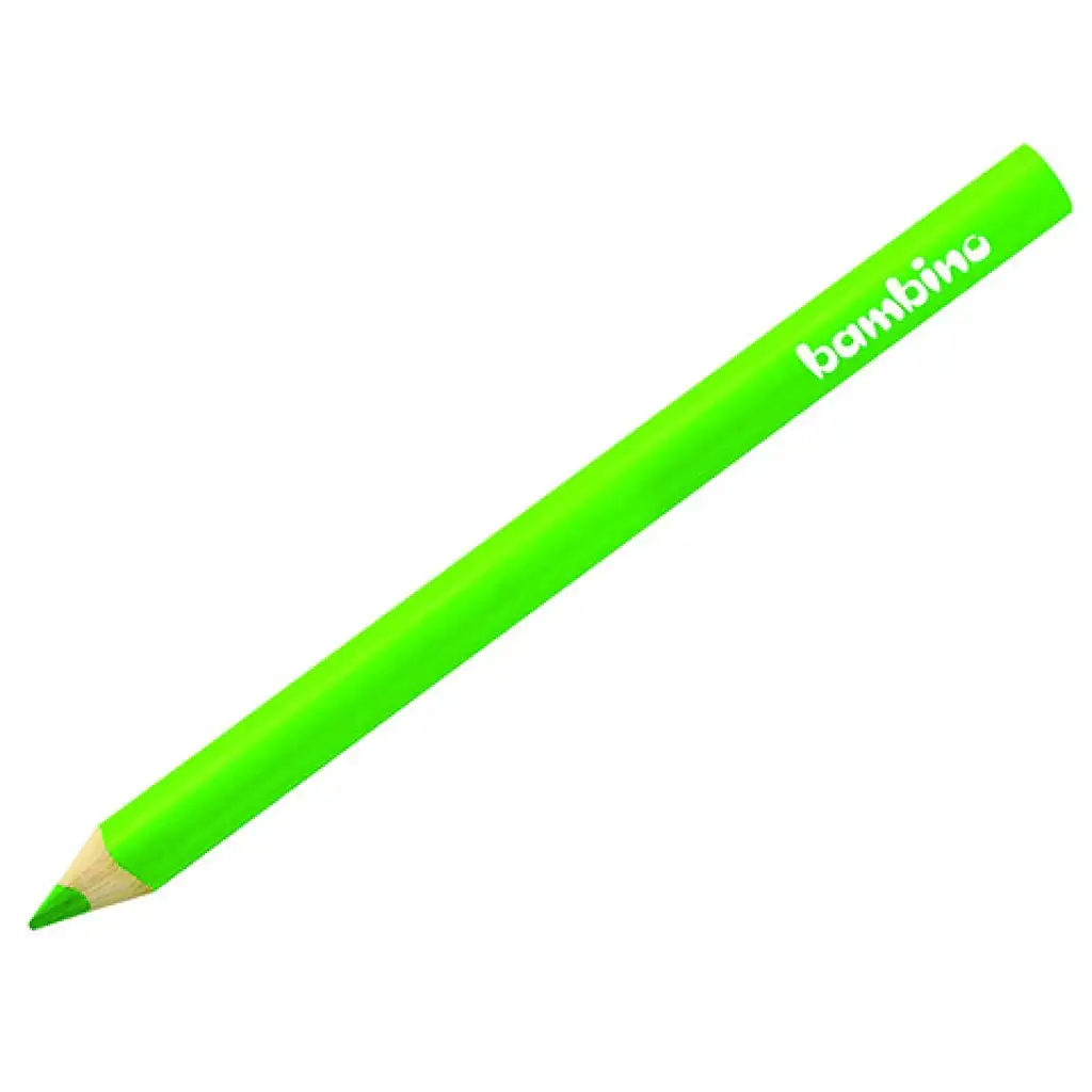 Bambnio: Hrubá farebná ceruzka svetlozelenej farby 1ks
