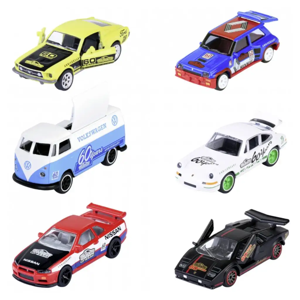 Majorette 60. výročie autíčka s ozdobnou škatuľkou 1/64 v rôznych variantoch 1ks - Simba Toys kép 2