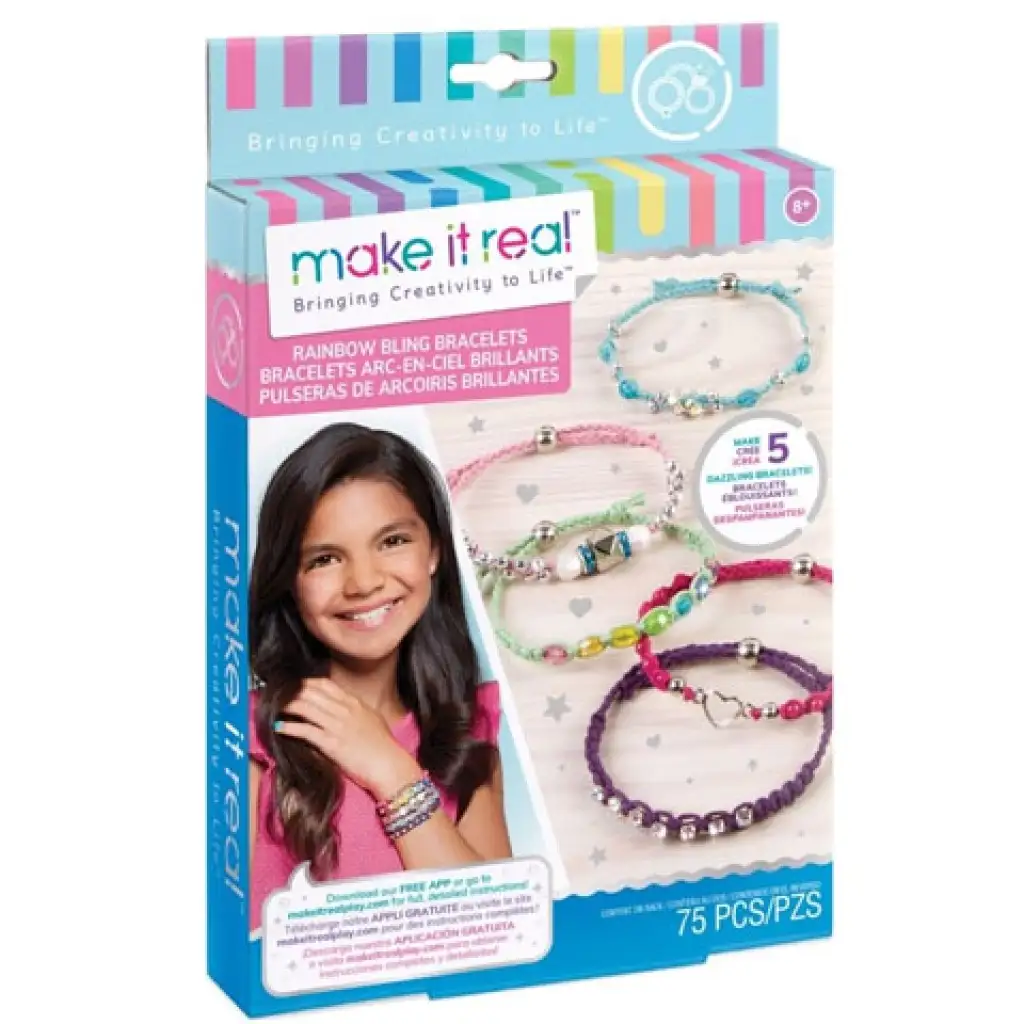 Make it Real: Set na výrobu báječných náramkov - Pradenie šnúrok kép 1