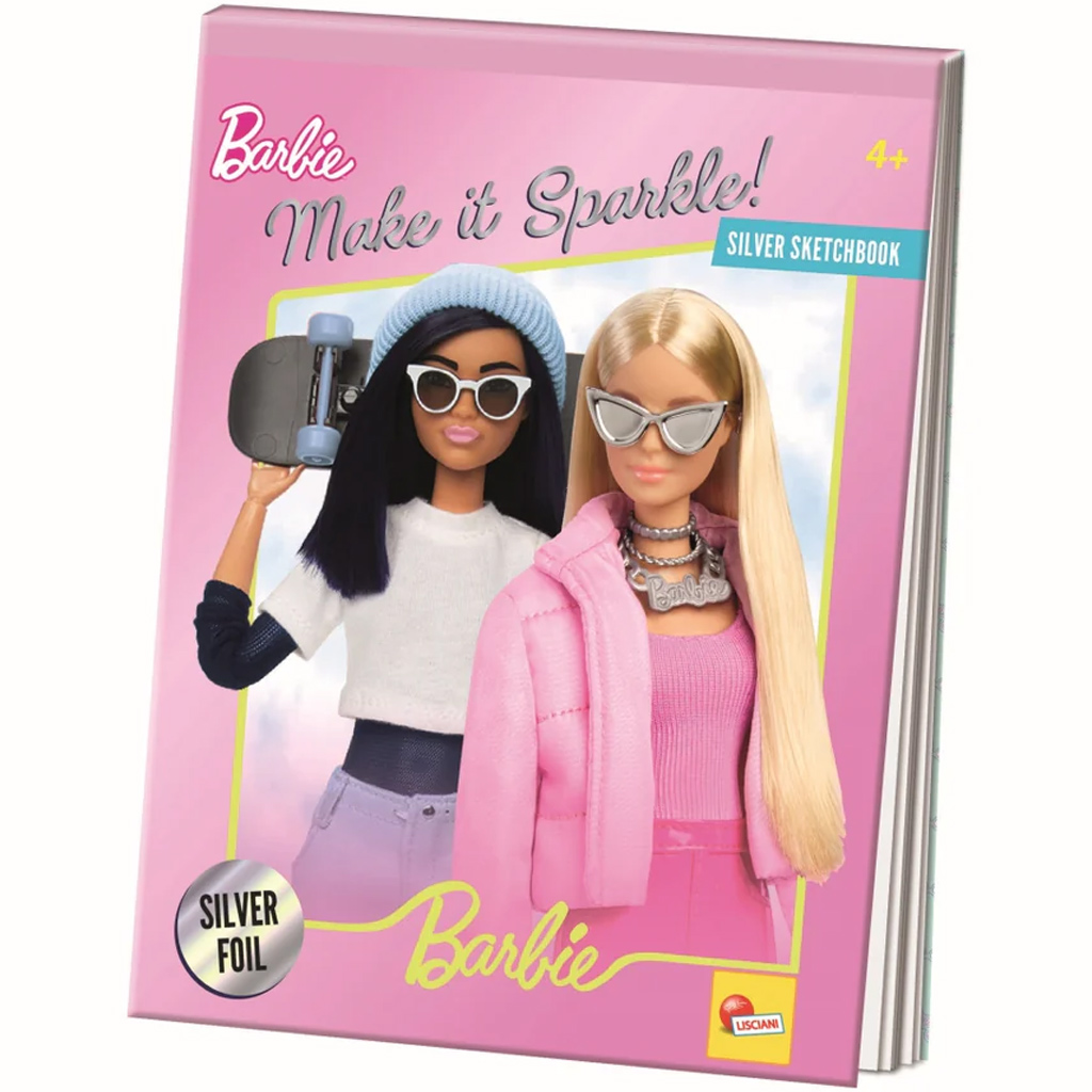 Barbie Make it sparkle! Csillogó rajzfüzet - Lisciani kép 1