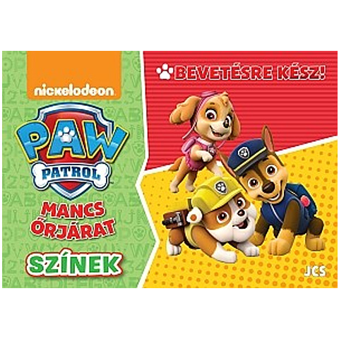 Paw Patrol: Pripravení na akciu! - Kniha aktivít o farbách