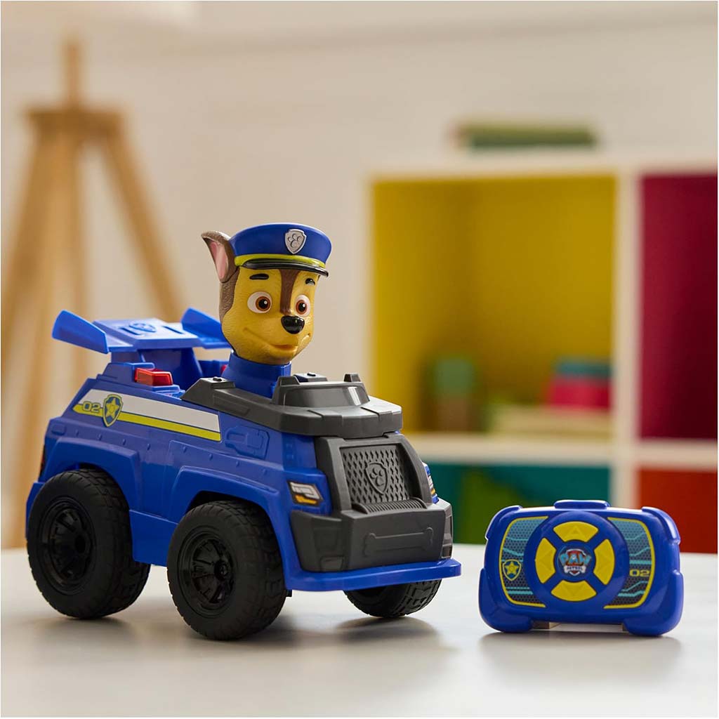 Paw Patrol: RC Chase vozidlo na diaľkové ovládanie 25 cm - Spin Master kép 3