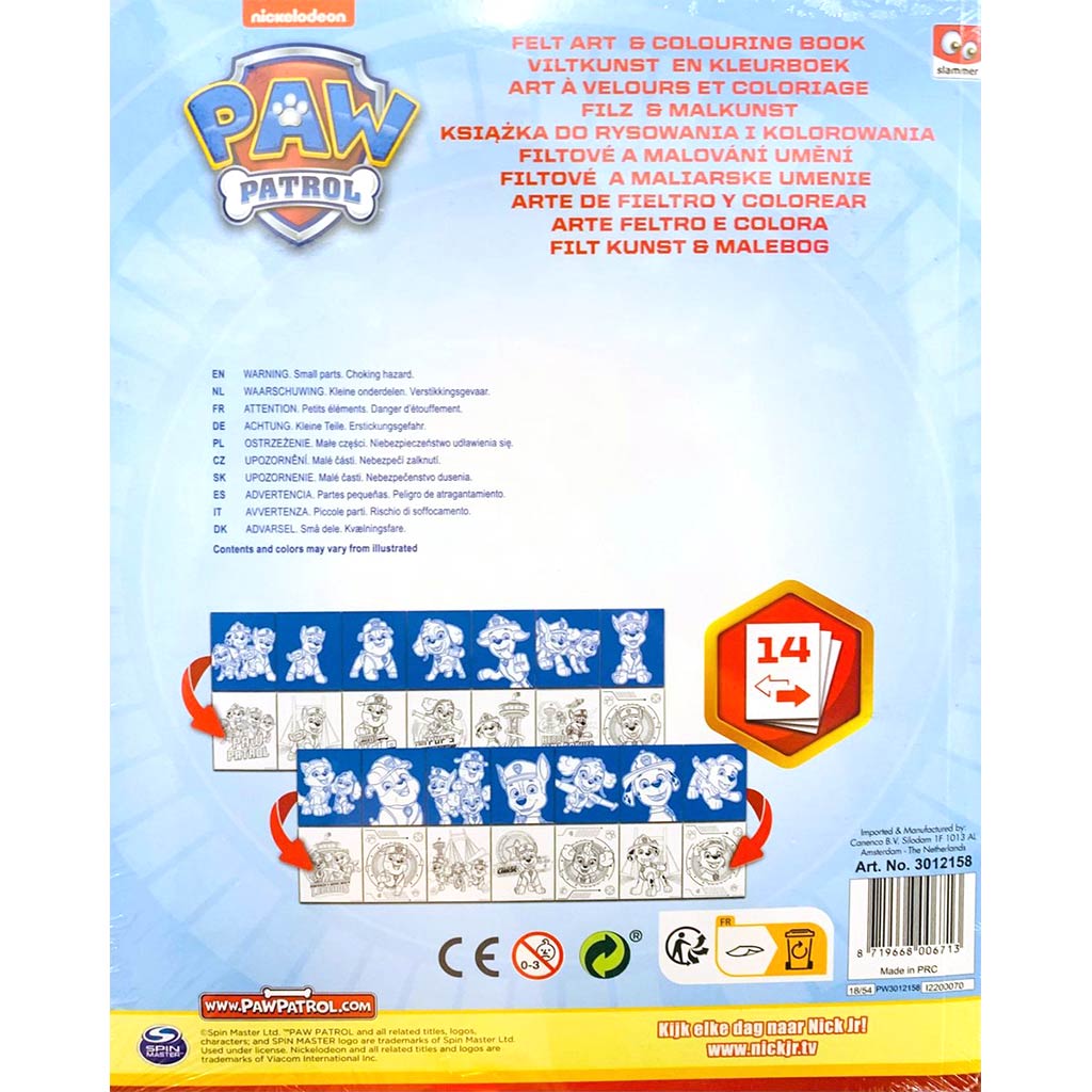 Canenco: Patrola labiek Filcové umenie a farbiace knihy kép 2