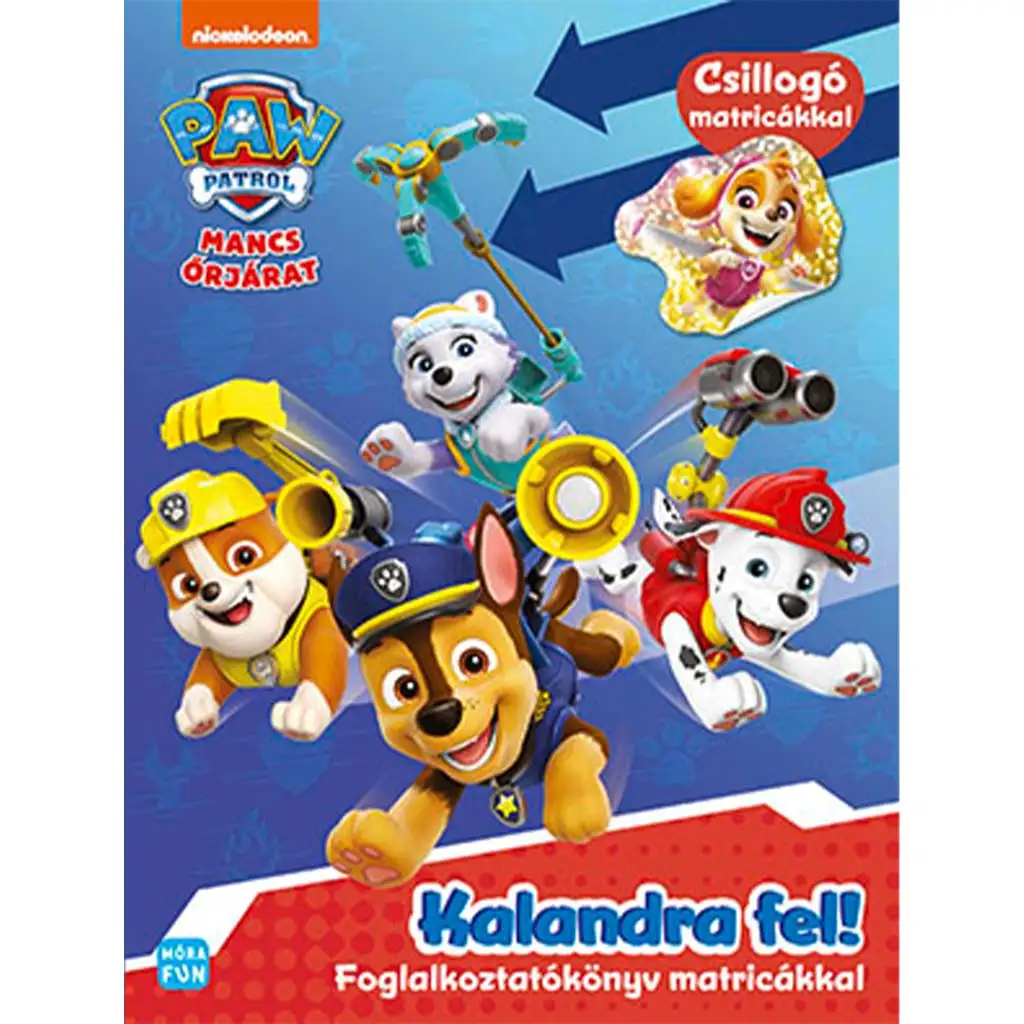 Móra: Labková patrola - Hurá za dobrodružstvom! pracovný zošit