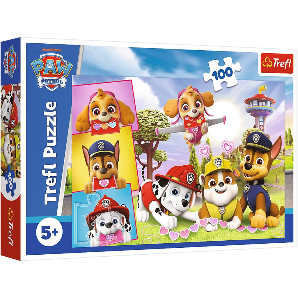 Paw Patrol: Sila priateľstva 100-dielne puzzle - Trefl