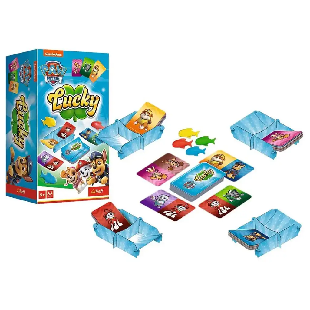 Paw Patrol: Lucky kartová hra - Trefl kép 2