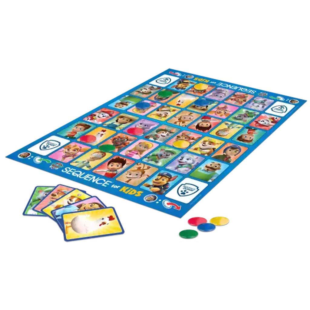 Sequence Junior társasjáték - Mancs Őrjárat kiadás kép 2