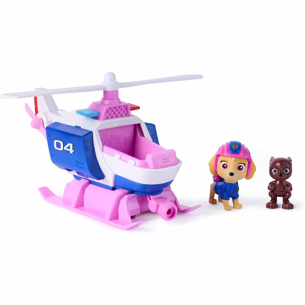 Paw Patrol: Search & Rescue Natiahnuteľné Skye vozidlo s figúrkou - Spin Master kép 3