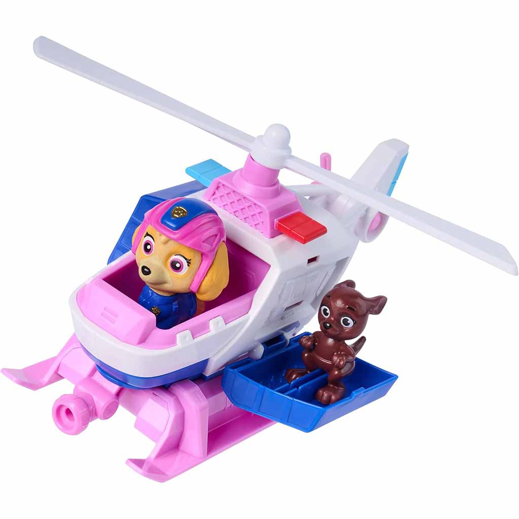 Paw Patrol: Search & Rescue Natiahnuteľné Skye vozidlo s figúrkou - Spin Master kép 4