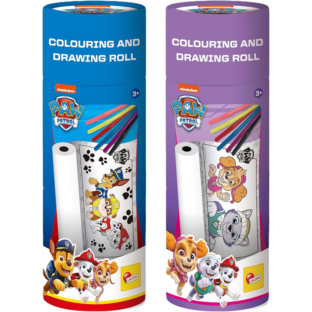 Paw Patrol farebný valec rôzne druhy 1ks - Lisciani