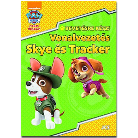 Mancs Őrjárat: Vonalvezetés - Skye és Tracker foglalkoztató füzet kép 1