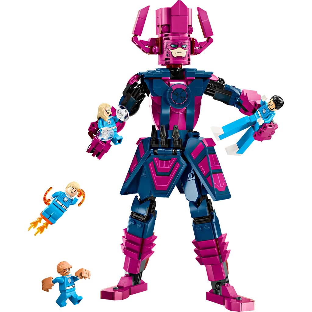 LEGO® Marvel: Fantastická štvorka vs. Galactus stavebná figúrka (76316) kép 3