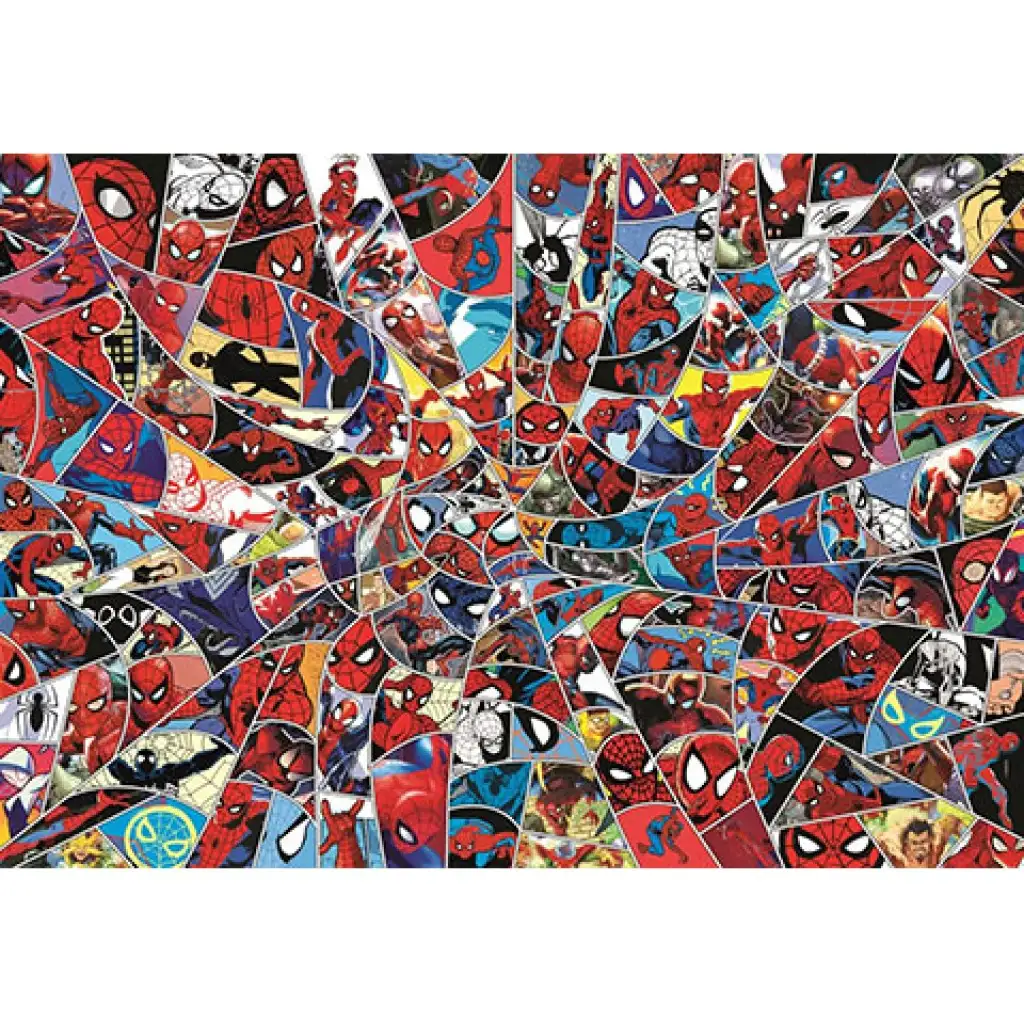 Marvel Spiderman nemožné puzzle 1000 ks - Clementoni kép 2